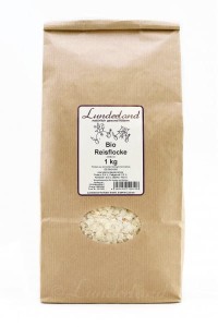 Lunderland organiczny ryż niełuskany płatki BIO 1 kg