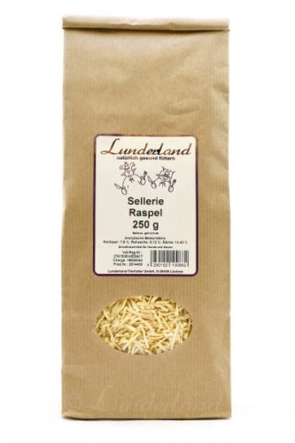 Lunderland suszony seler 350 g - opakowanie