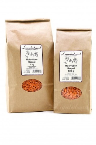 Lunderland suszona marchew 1 kg - opakowanie