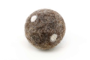 Lunderland piłka filcowa 4 cm  dla kota lub małego psa 