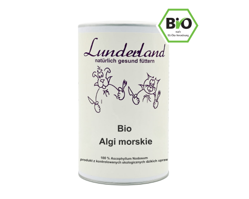 Lunderland BIO algi morskie ascophyllum nodosum 800 g - opakowanie