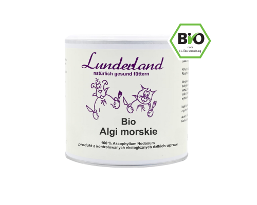 Lunderland BIO algi morskie ascophyllum nodosum 400 g - opakowanie