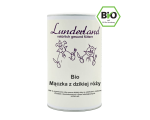 Lunderland organiczna mączka z dzikiej róży BIO 600 g   
