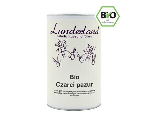Lunderland organiczny diabelski pazur BIO (Czarci pazur)  500 g - opakowanie