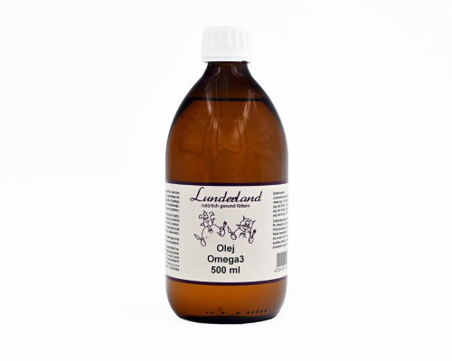 Lunderland olej Omega3 500 ml - opakowanie