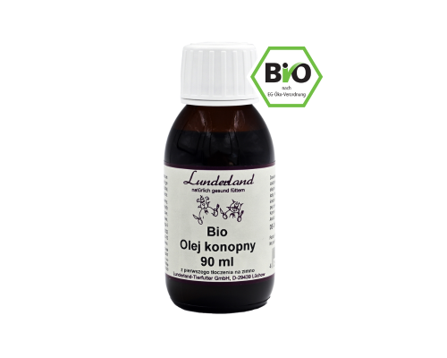 Lunderland organiczny olej konopny BIO 90 ml - opakowanie