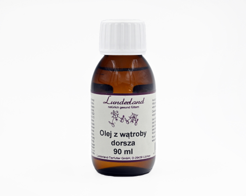 Lunderland olej z wątroby dorsza - tran 90 ml - opakowanie