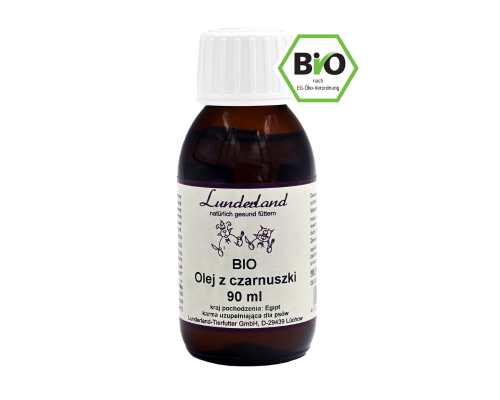 Lunderland organiczny olej z nasion czarnuszki BIO (Nigella sativa) 90 ml - opakowanie
