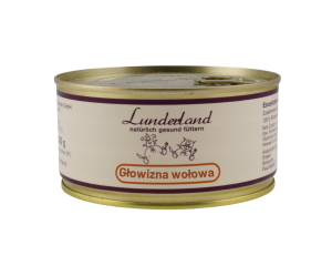 Lunderland głowizna wołowa mięso 100% 300 g