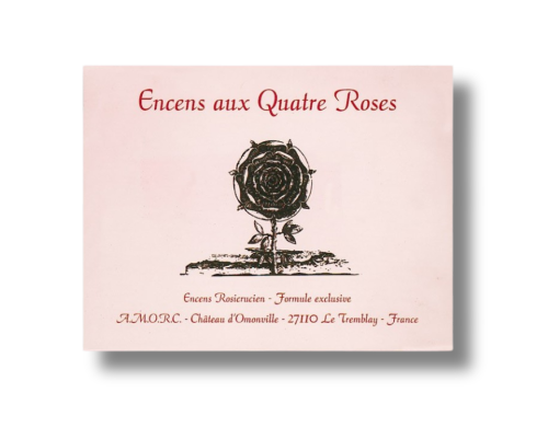 Kadzidło Różokrzyżowców Cztery róże 24 kostki.png