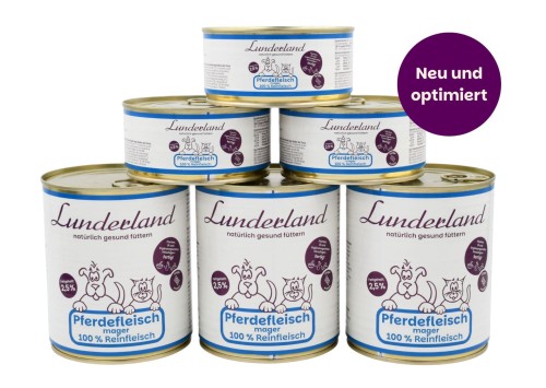 Lunderland Pure Meat konina chuda 800 g - opakowanie