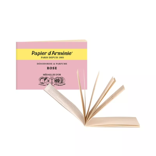 Papier d’Arménie® Rose – książeczka papieru kadzidłowego pachnącego.png