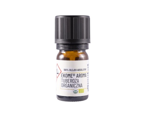 Ekome® organiczny absolut z tuberozy 2 ml - butelka z ciemnego szkła