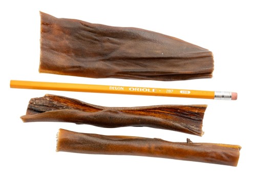 Lunderland suszona skóra z jelenia 100 g - opakowanie