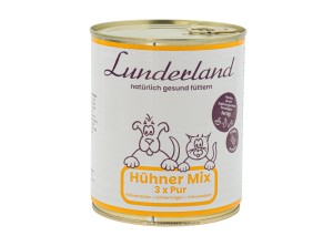 Lunderland Boos mix drobiowy z kurczaka mięso 100% 800 g