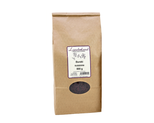 Lunderland suszone buraki 800 g - opakowanie