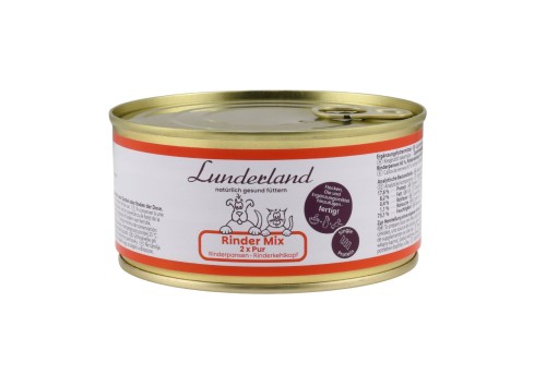 Lunderland mix wołowy mięso 100% 300 g - opakowanie