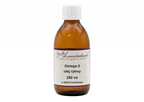 Lunderland Omega-3 olej rybny 250 ml, zdjęcie produktu