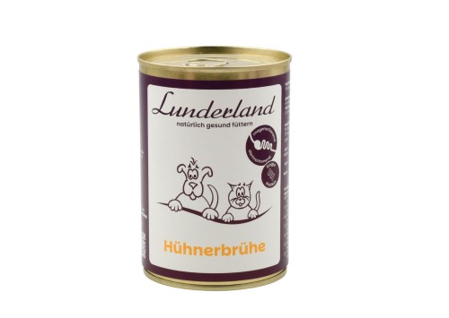 Lunderland bulion z kurczaka 400 ml - pojedyncza puszka