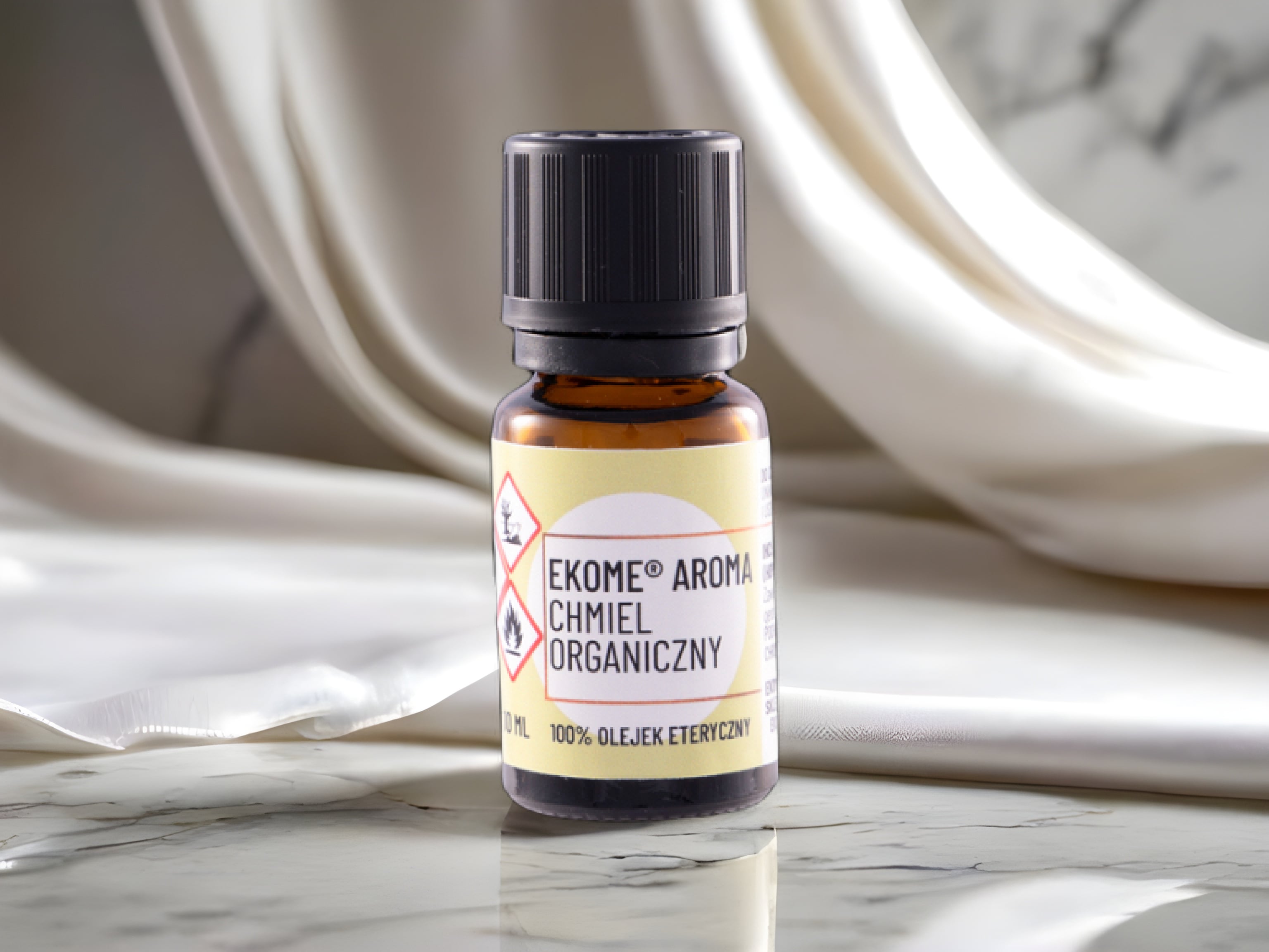 Ekome olejek eteryczny chmiel organiczny 10 ml – naturalny olejek relaksacyjny i uspokajający do aromaterapii