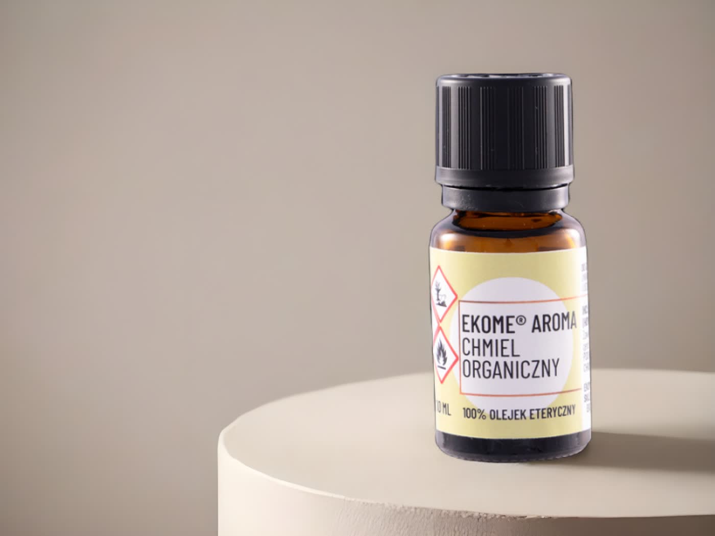 Ekome organiczny olejek eteryczny chmiel bio 10 ml – naturalny olejek na stres, bezsenność i do aromaterapii