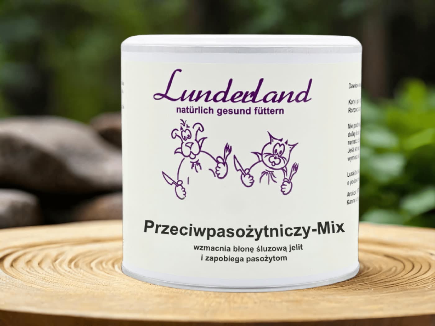 Lunderland Przeciwpasożytniczy-Mix 300 g - zdjęcie lifestyle