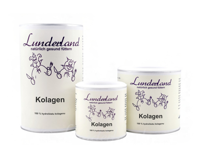 Lunderland kolagen 600 g - zbliżenie produktu