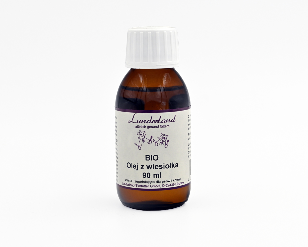 Lunderland organiczny olej z wiesiołka BIO 90 ml - zawartość produktu