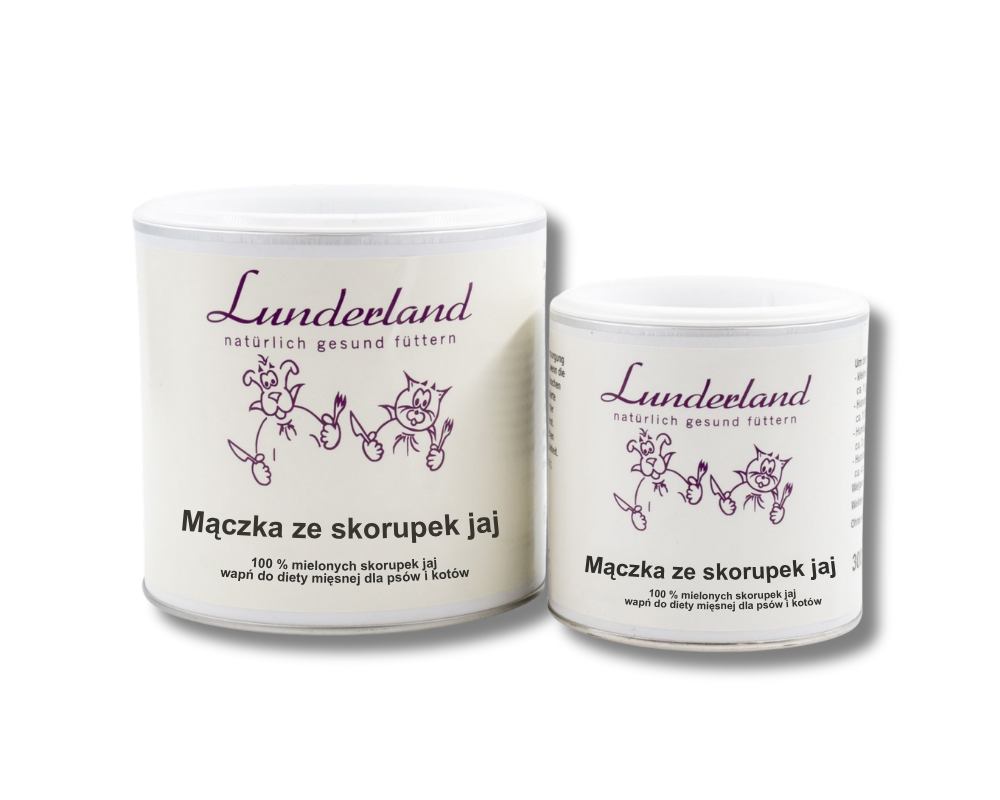 Lunderland mączka ze skorupek jaj 300 g - dostępne gramatury